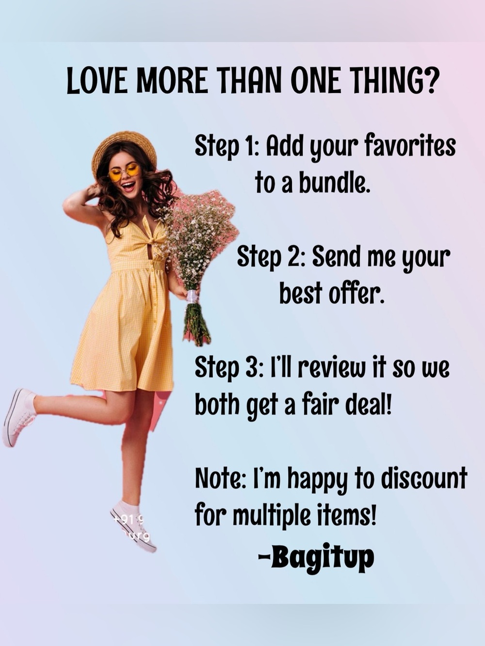 My Poshmark closet Promotion Sign